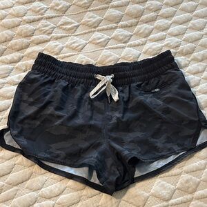 Vuori Women's Dark Camouflage Athletic Shorts